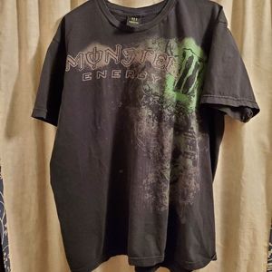 Men's monster energy shirt